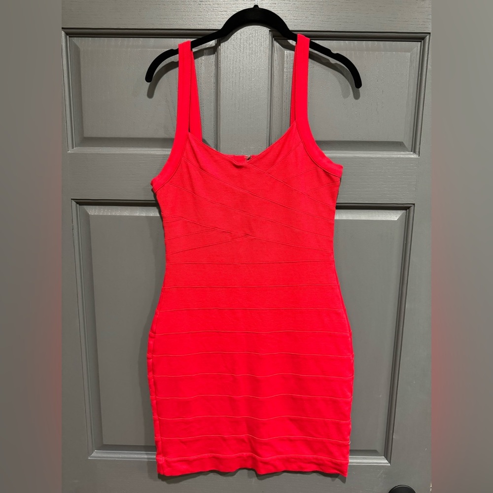 Vintage red bandage dress from Express in red
